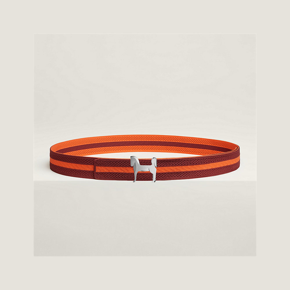 Panache belt buckle & Team band 32 mm | Hermès USA