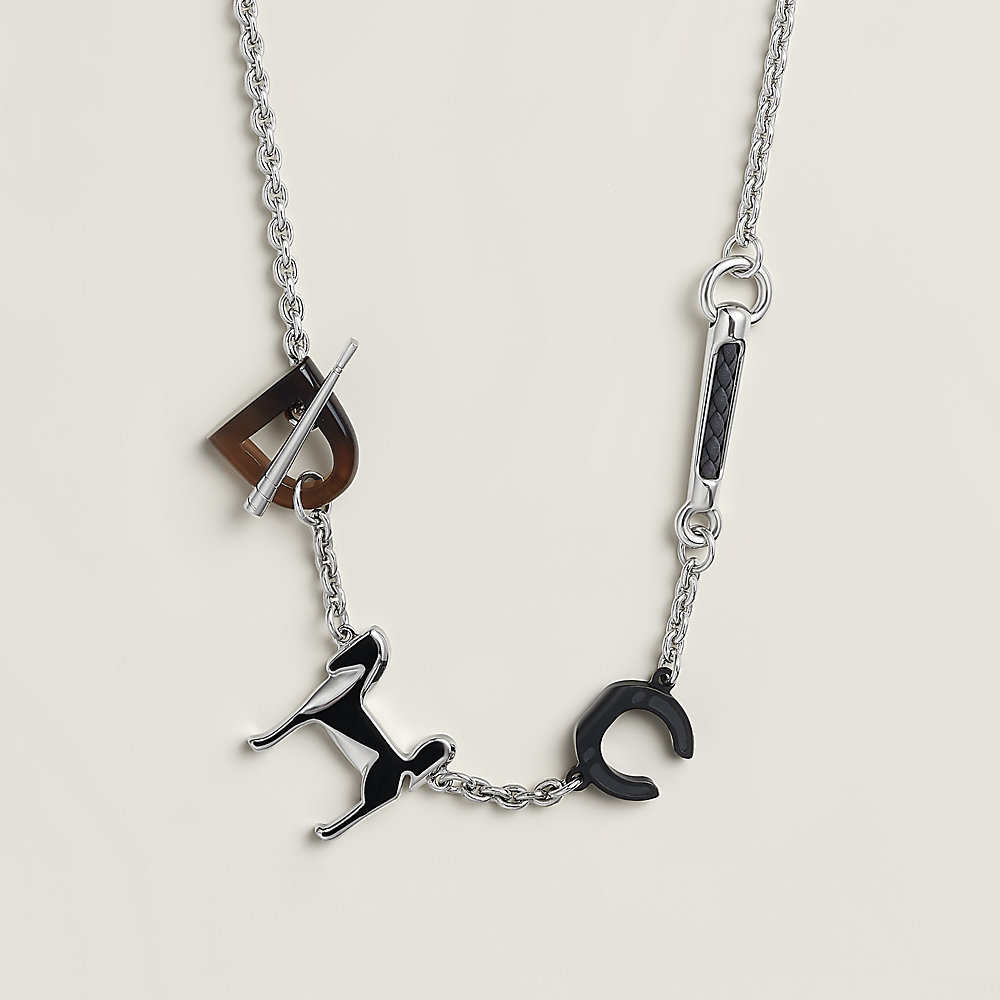 Panache necklace, large model | Hermès USA