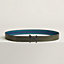 Panache Zebre belt buckle & Contrast reversible leather strap 32&nbsp;mm, View: , view 2 of 3