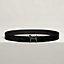 Panache Zebre belt buckle & Leather strap 32&nbsp;mm, View: , view 1 of 2