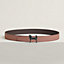 Panache Zebre belt buckle & Reversible leather strap 32&nbsp;mm, View: , view 1 of 3
