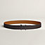 Panache Zebre belt buckle & Reversible leather strap 32&nbsp;mm, View: , view 1 of 3