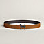 Panache Zebre belt buckle & Reversible leather strap 32&nbsp;mm, View: , view 2 of 3