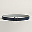 Panache Zebre belt buckle & Reversible leather strap 32&nbsp;mm, View: , view 1 of 3