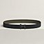 Panache Zebre belt buckle & Reversible leather strap 32&nbsp;mm, View: , view 2 of 3