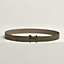 Panache Zebre belt buckle & Reversible leather strap 32&nbsp;mm, View: , view 2 of 3