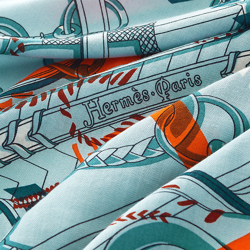 エルメス PANOPLIE EQUESTRE ツイリー 063231S スカーフ HERMES  