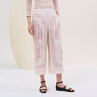 Pantalon court Inspiration Pyjama imprimé « Brides de Gala