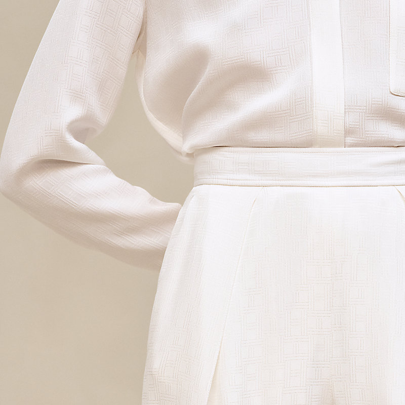 Pantalon en soie, Vue: , vue 4 sur 6