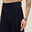 Pantalon Palerme à plis, Vue: Vue portée, worn, vue 4 sur 5