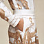 Pantalon pyjama cropped imprimé «&nbsp;Brides de Gala Gold&nbsp;», Vue: Vue portée, worn, vue 5 sur 6