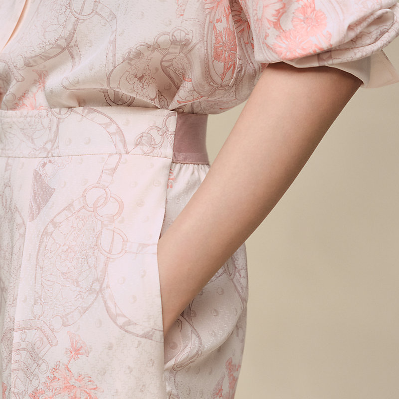 Pantalon pyjama imprimé «&nbsp;Aux Champs Remix&nbsp;»