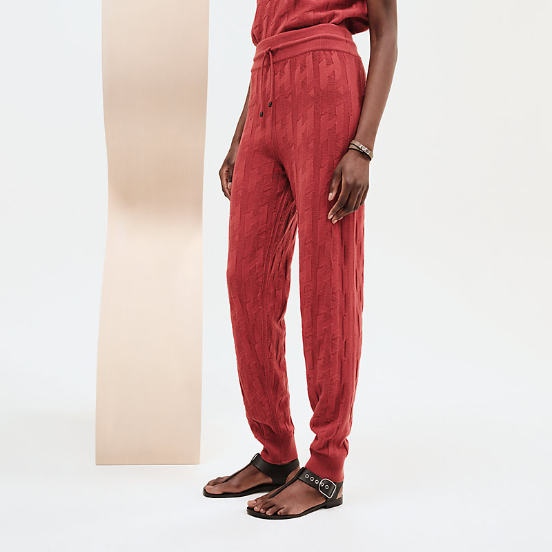 Pantalones de inspiración jogging motivo "H"