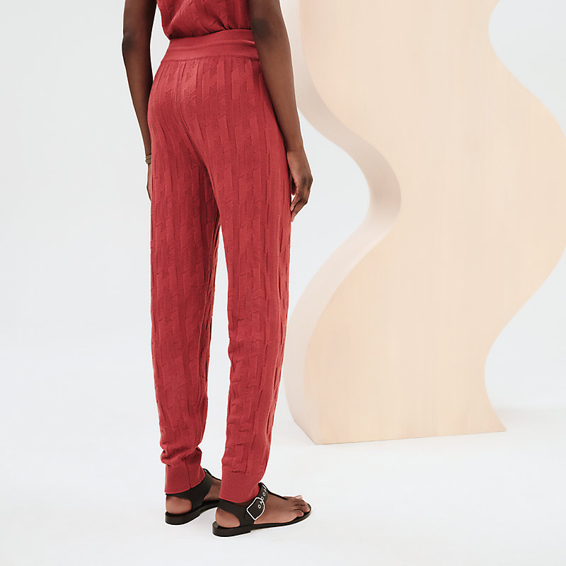 Pantalones de inspiración jogging motivo "H"