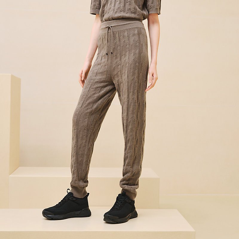Pantalones de inspiración jogging motivo "H"