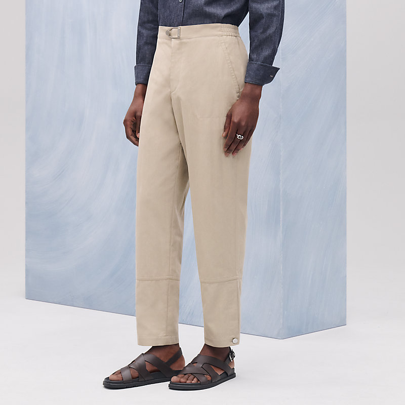 Pantalones Séoul con cierre en forma de estribo