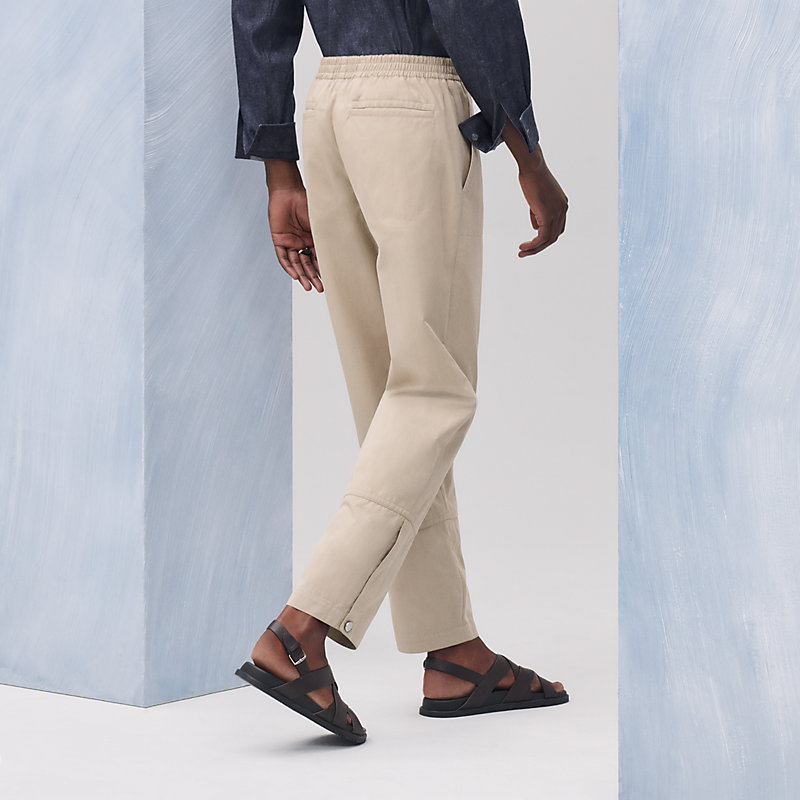 Pantalones Séoul con cierre en forma de estribo