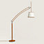 Pantographe arc floor lamp, View: Worn, worn, view 1 of 3