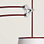 Pantographe arc floor lamp, View: Worn, worn, view 3 of 3