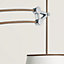 Pantographe arc floor lamp, View: Worn, worn, view 3 of 3