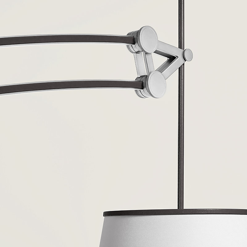 Pantographe arc floor lamp