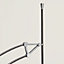 Pantographe reading floor lamp with lampshade, View: Worn, worn, view 2 of 3