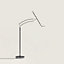 Pantographe reading floor lamp with LED ring, View: Worn, worn, view 2 of 4