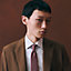 Par Ici&nbsp;! tie, View: Worn, worn, view 2 of 2