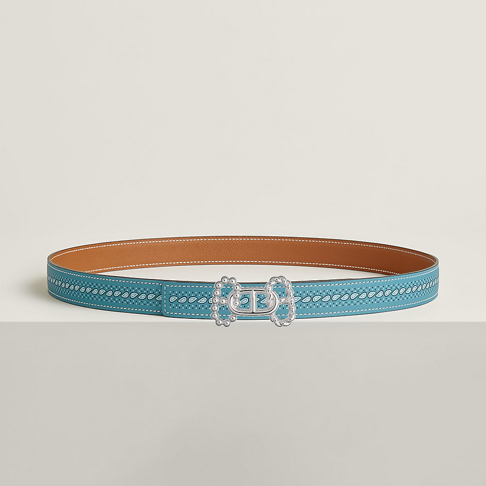 Parade belt buckle & Bandana leather strap 24 mm | Hermès Greece