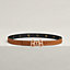 Parade belt buckle & Hermès sur Mer reversible leather strap 24&nbsp;mm, View: , view 2 of 3