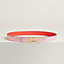 Parade belt buckle & Hermès sur Mer reversible leather strap 24&nbsp;mm, View: , view 1 of 3