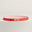 Parade belt buckle & Hermès sur Mer reversible leather strap 24&nbsp;mm, View: , view 2 of 3