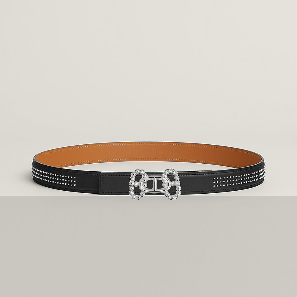 HERMES ベルト Parade belt buckle & Leather strap 24 mm | Hermès USA
