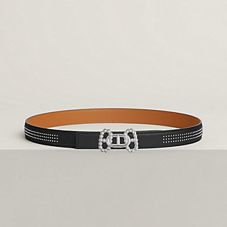 HERMESベルト Parade belt buckle & Leather strap 24 mm | Hermès USA