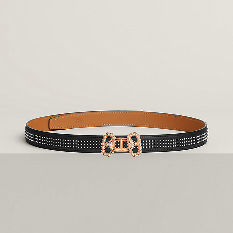 Parade belt buckle & Leather strap 24 mm | Hermès USA