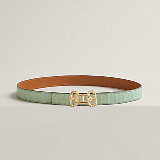 Parade belt buckle & Leather strap 24 mm | Hermès USA