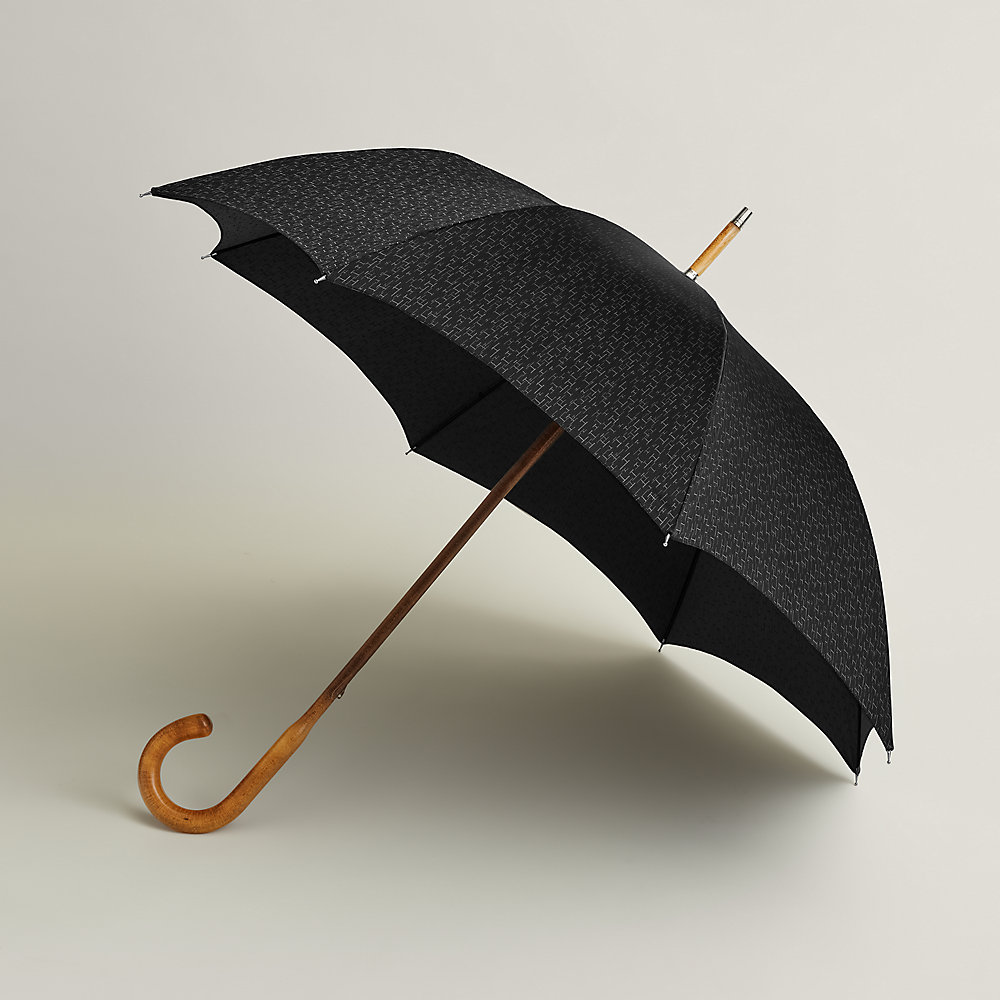 Parapluie canne Pluie de H