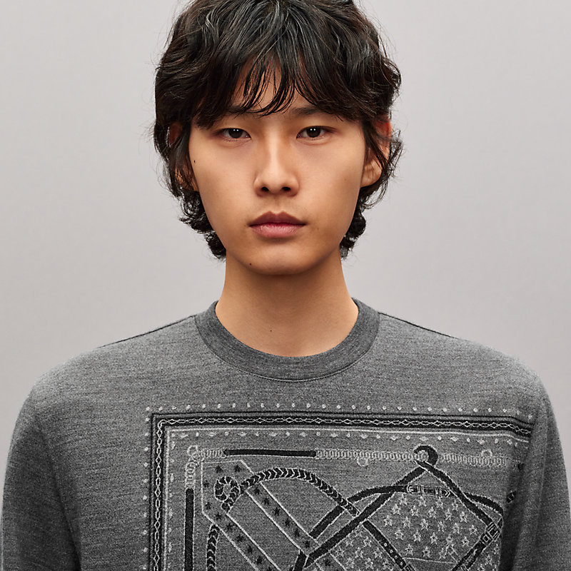"Parcours Sans Faute Bandana" crewneck sweater, View: , view 4 of 5