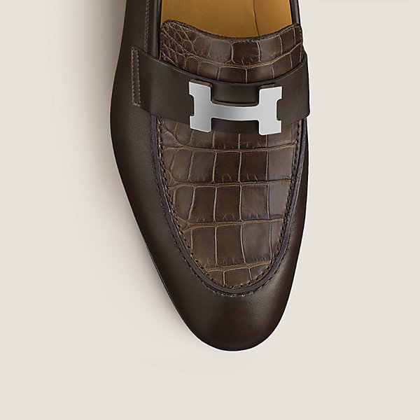 hermes alligator shoes