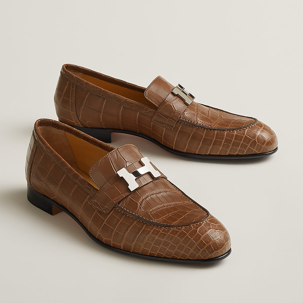 ＊エルメス＊ブラウン カーフレザー ミュール Paris loafer | Hermès USA