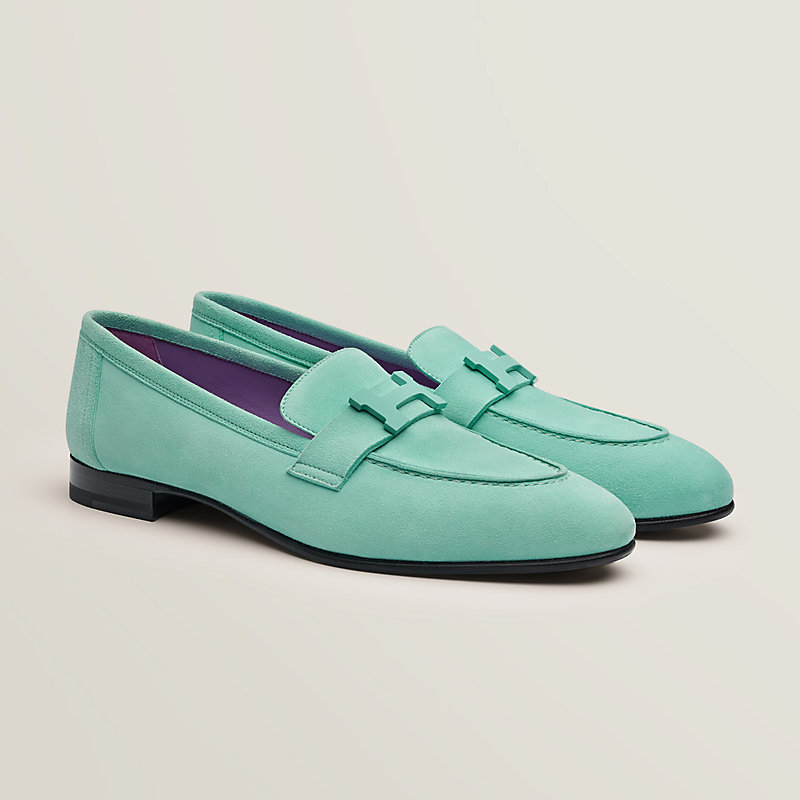 mint green mens loafers