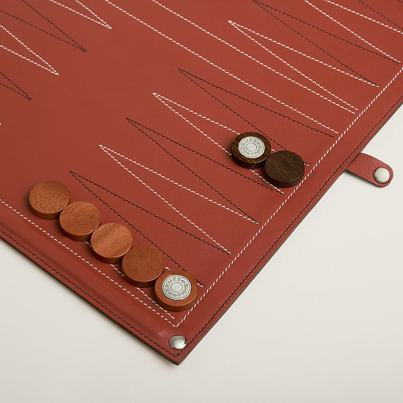 Paris-Louxor foldable backgammon game