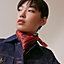 Paris Qui Roule bandana 55, View: Worn, worn, view 2 of 3
