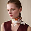 Paris Qui Roule scarf 70, View: Worn, worn, view 2 of 3