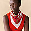 Paris Qui Roule scarf 70, View: Worn, worn, view 1 of 3