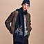 Patch Cuir Quarterb'H scarf, View: Worn, worn, view 1 of 3