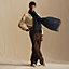 Patch Equestre scarf, View: Worn, worn, view 1 of 3