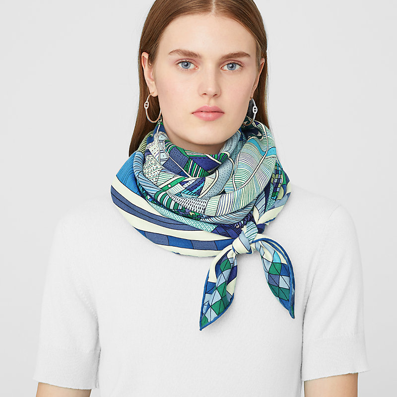 hermes cashmere scarf horse