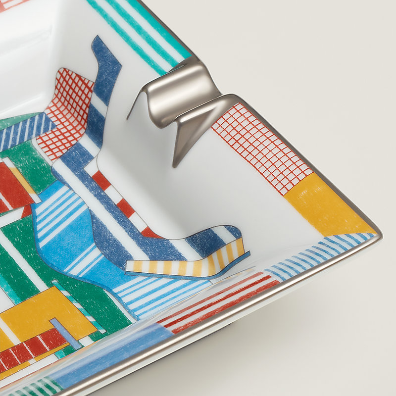 Patchwork Saddle ashtray