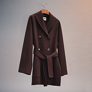 hermes peacoat
